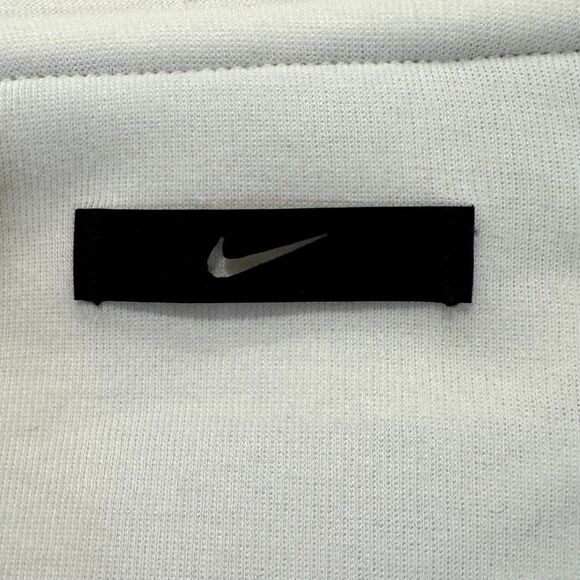 Nike Tech Fleece Reimagined Mens Size L 1/4 Zip Sweatshirt Sail Off White NEW - Picture 8 of 8